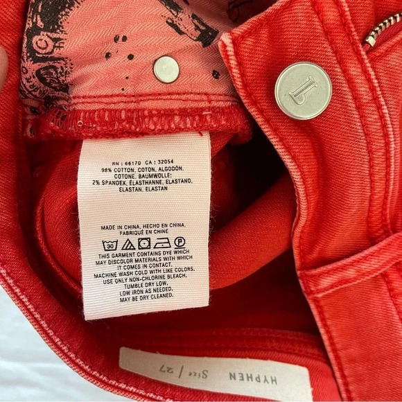 Anthropologie Pilcro and the letterpress boy fit high cuff shorts Earthy Orange - Picture 9 of 12